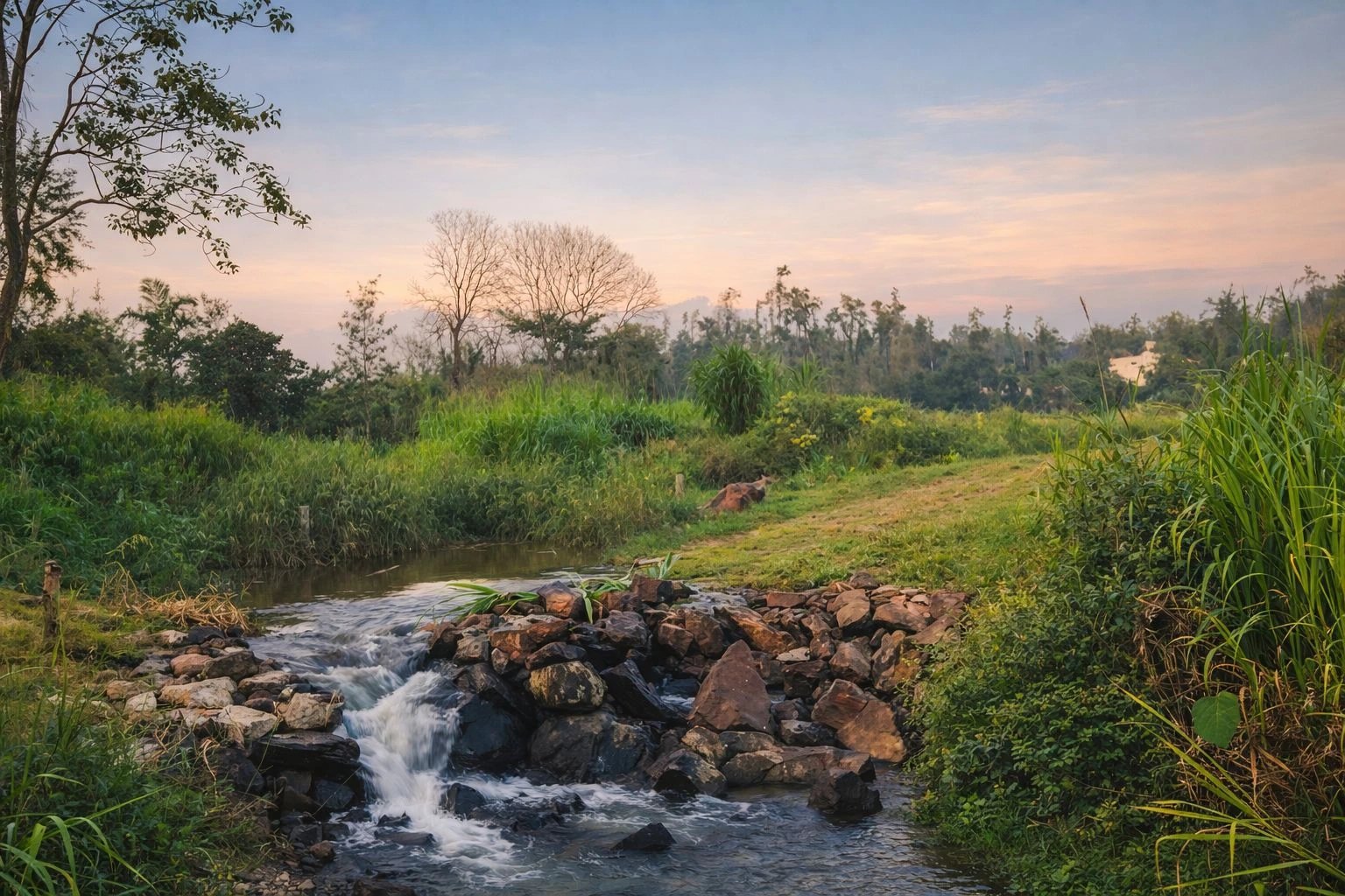 Premium view of Camp Alpha coffee estate homestay in Chikmagalur